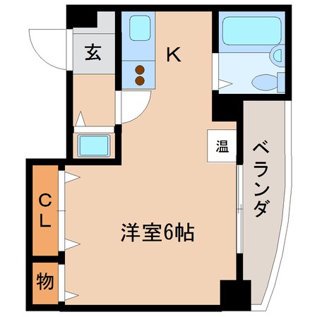 静岡駅 徒歩16分 3階の物件間取画像